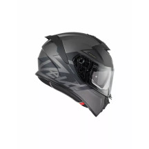 Casco Devil MN — XL, gris mate, integral
